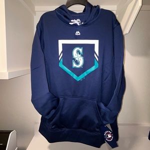 🔱⚾️🏟️ Seattle Mariners Marquee Stadium MLB Baseball Hoodie 🏟️⚾️🔱